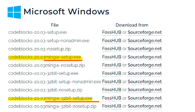 Code::Blocks for windows download